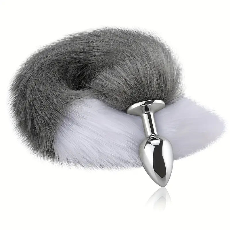 Foxy Tail Butt Plug BDSM Soft Skin-Friendly Suitable For Couples Cosplay