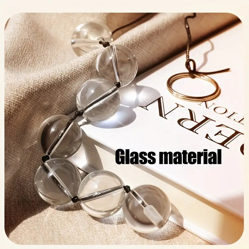 Erotic Glass Anal Beads Vaginal Balls Butt Plug Toy BDSM Massage Butt Plug