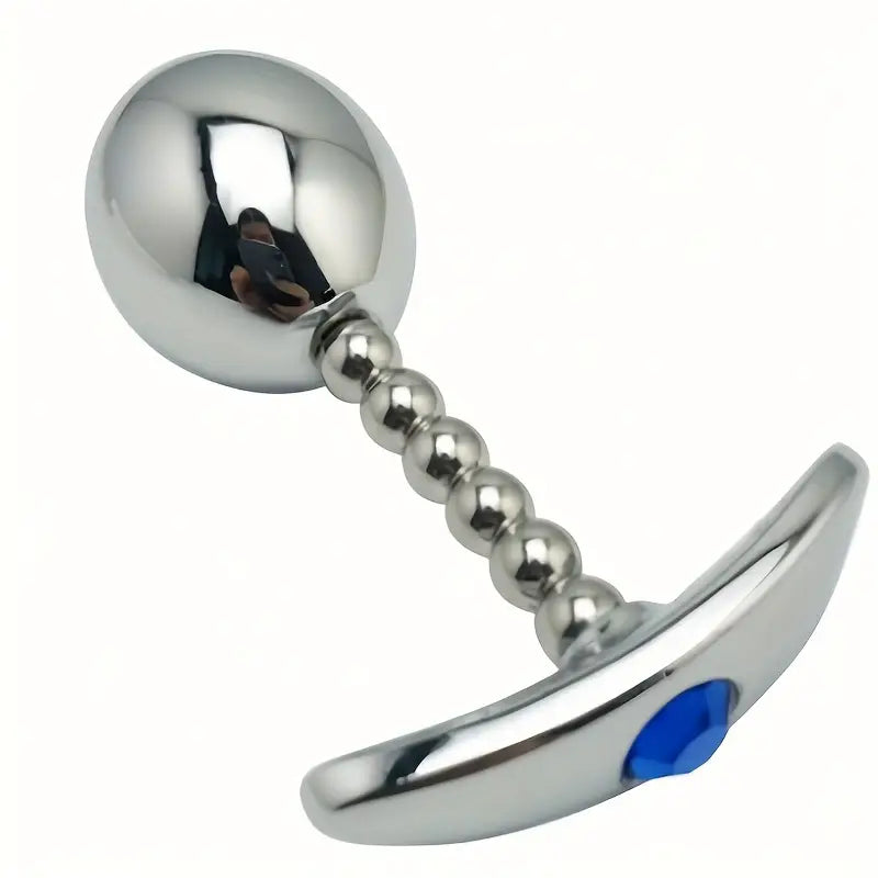 Metal Butt Plug Single Ball Butt Plug Anchor Type T-Shaped Base Base