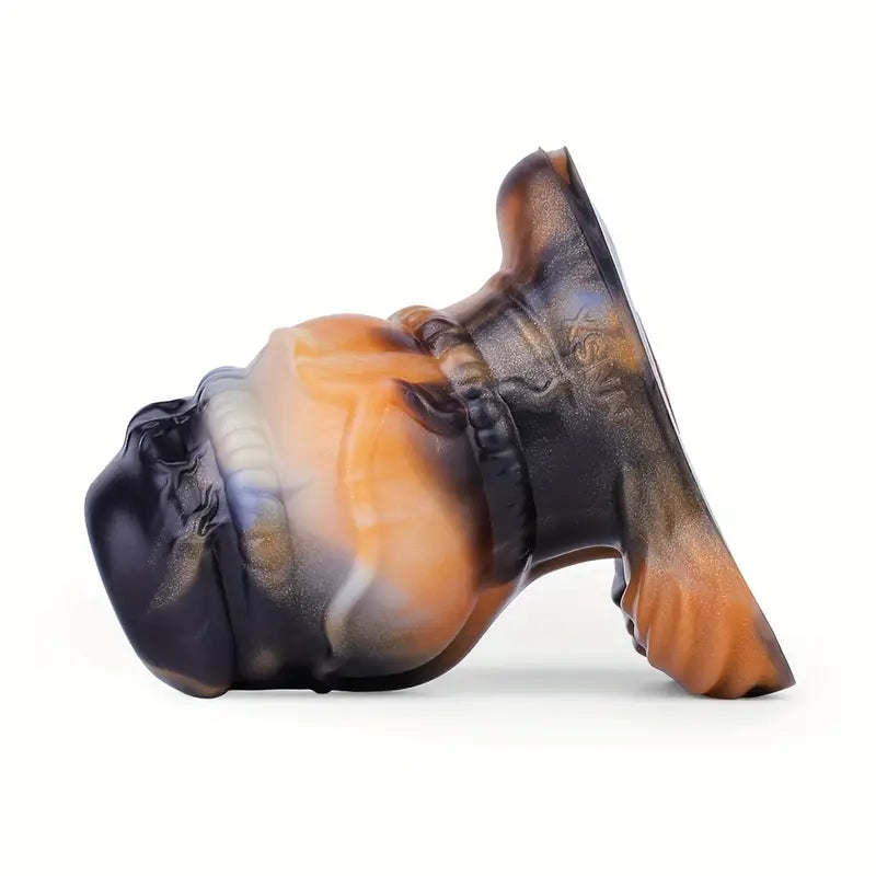 Soft Silicone Colorful Special-Shaped Hollow Peek Anal Plug For Games