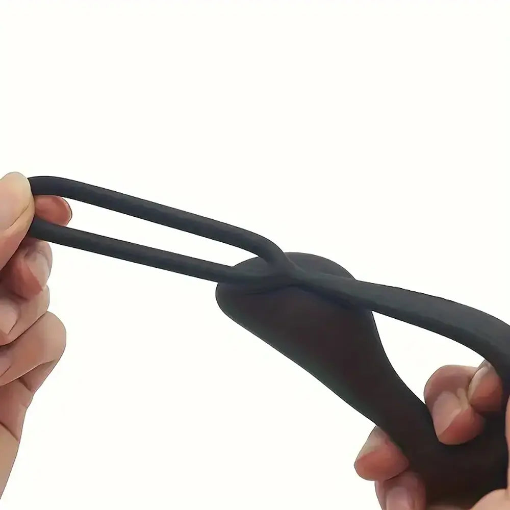 Silicone Anal Plug Solid Color Prostate Massager Cock Ring G-Spot