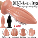 Conical Pointed Tip Smooth Butt Plug Anal Stimulation Toy For Women