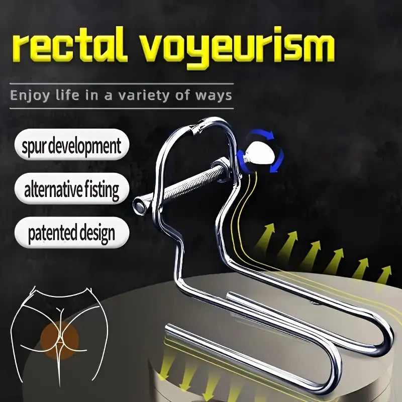 Anal Dilator Vaginal Dilator Personal Wand Massager Metal Anal Plug