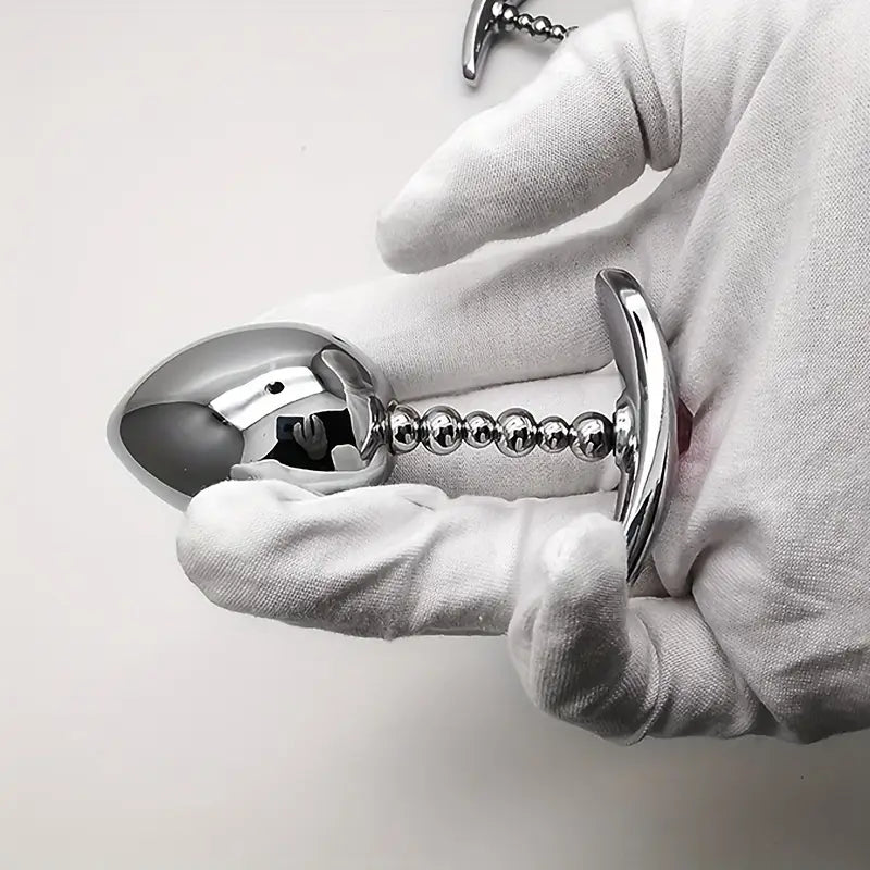 Metal BDSM Stainless Steel Butt Plug Chastity Anal Expansion Tool