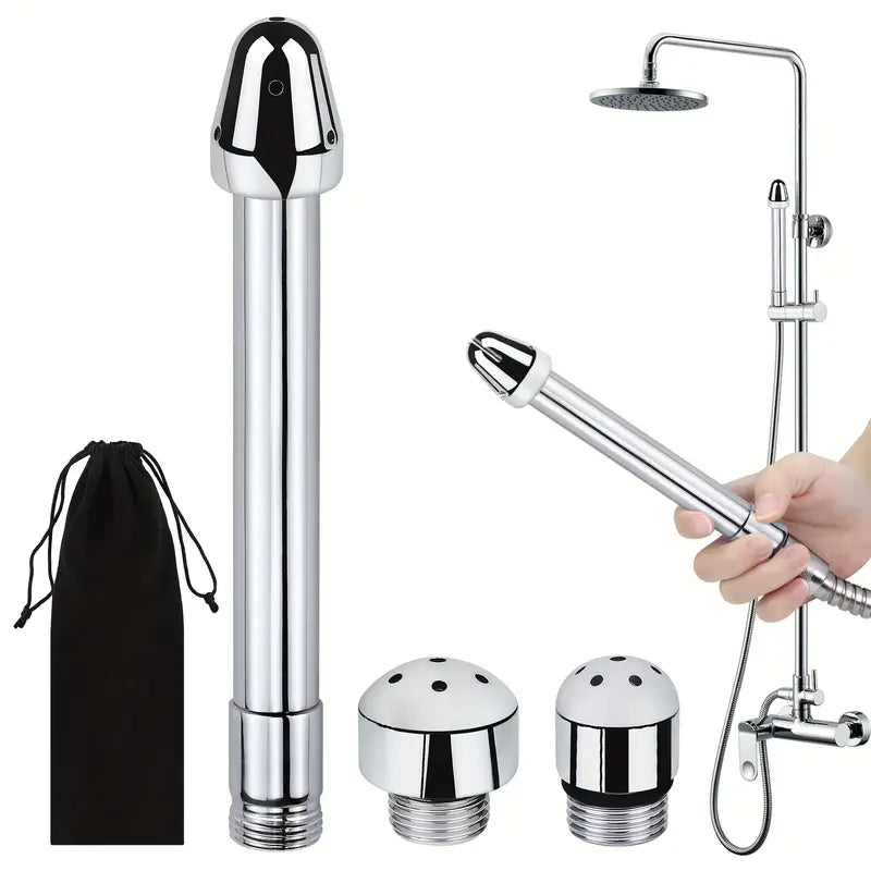 Anal Enema Cleaning Private Parts Three-Head Shower Enema With 3 Nozzles