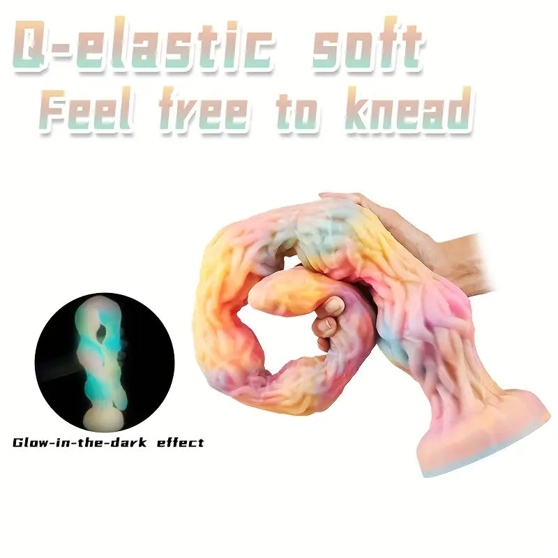 Realistic Tree Vine Beads Anal Prostate Massager Glowing Butt Plug