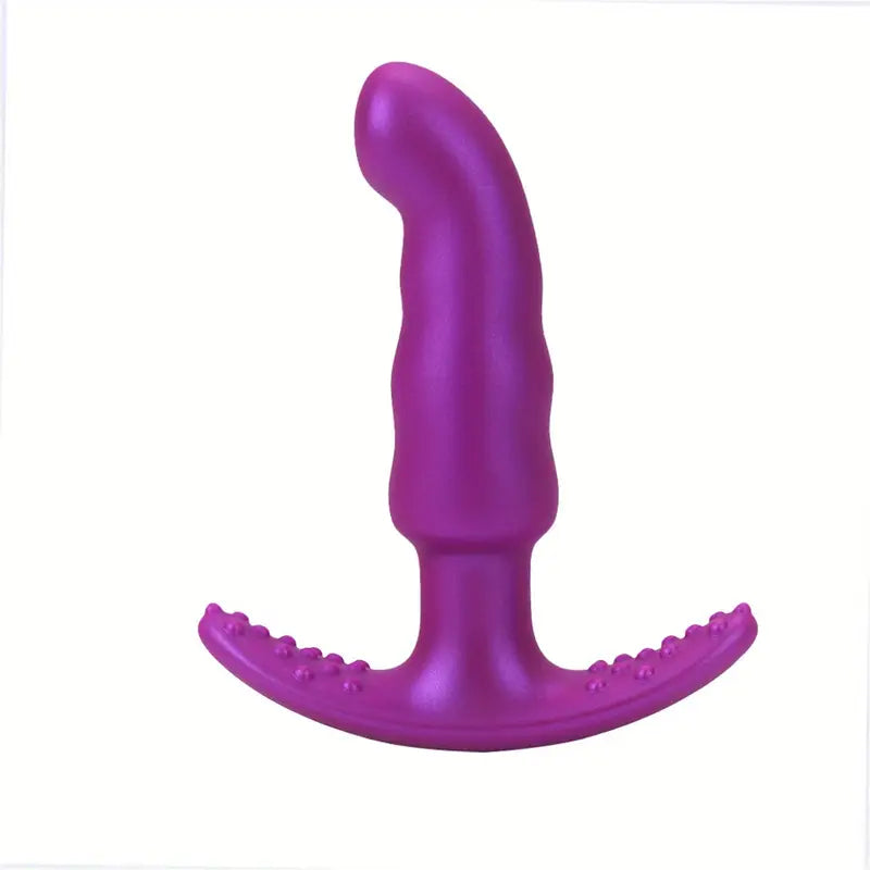 Wearable Flared Safe Silicone Trainer Waterproof Eroctic Butt Plug For Men