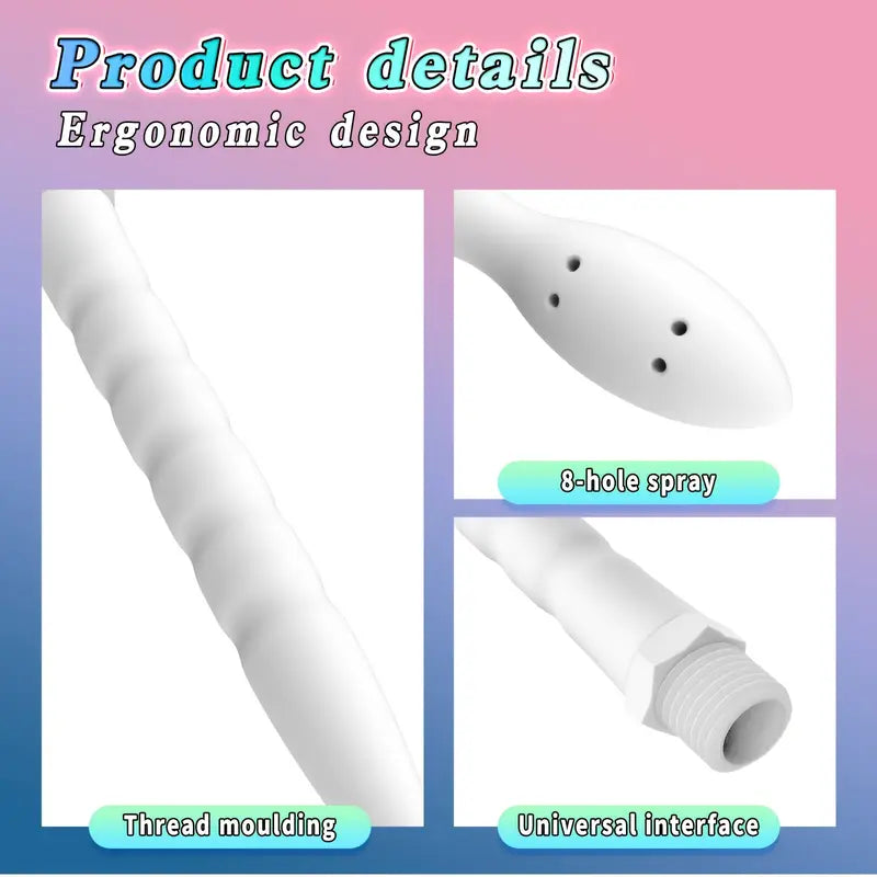 Home Use Vaginal Anal Douche Hot & Cold Water Private Parts Washer