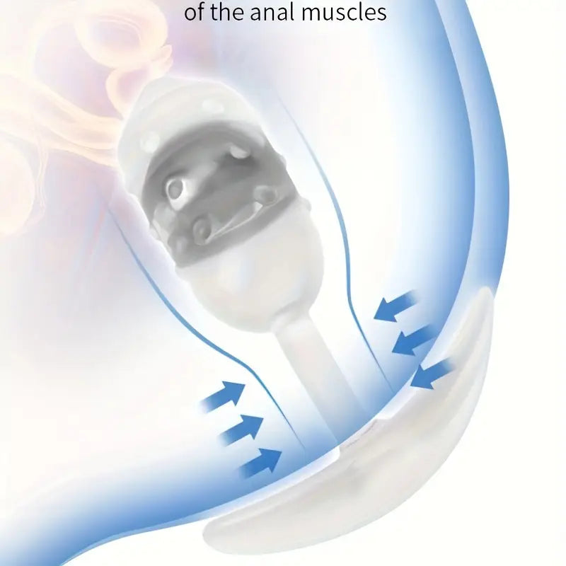 Transparent Gravity Anal Plug Toy For Stimulation Massager Pleasure