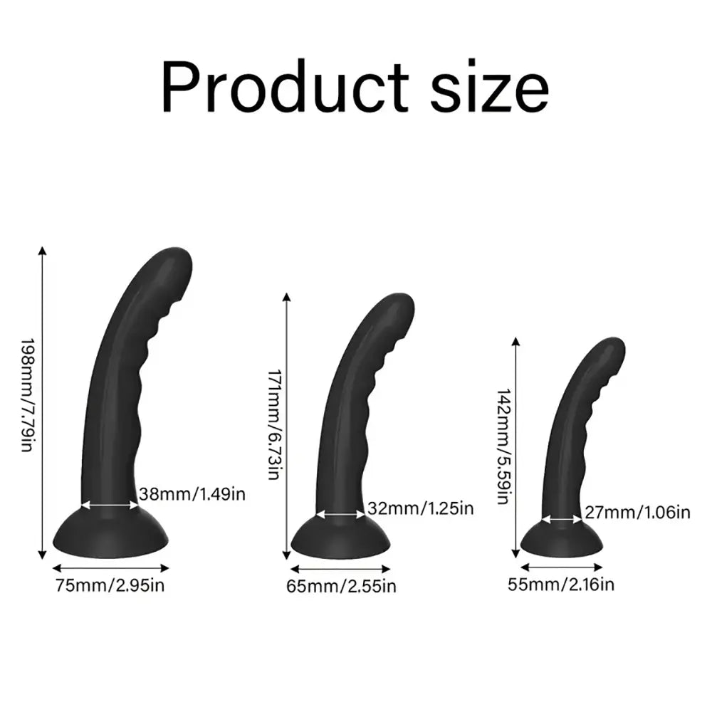 Silicone Anal Plug For Men And Women Soft Non-Slip Raining Plug