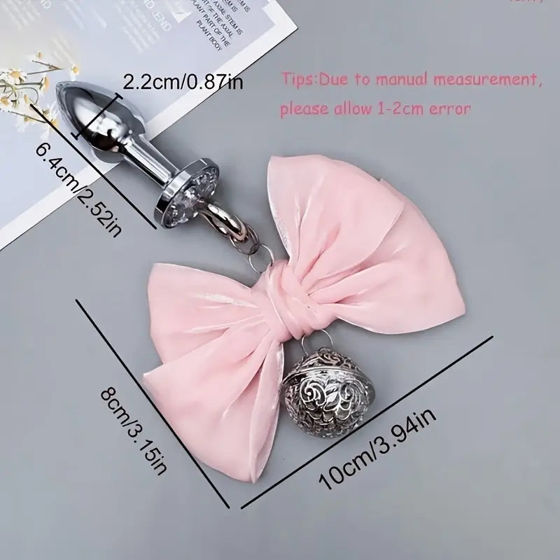 3 Colors Enema Butt Plug With Lube Intimate Anal Toy Metal Anal Plug BDSM