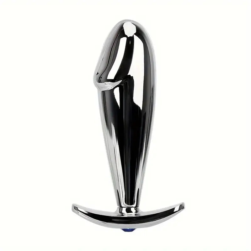 Mini Metal Stainless Steel Smooth Steel Butt Tail Female/Male Dildo Sex Toy