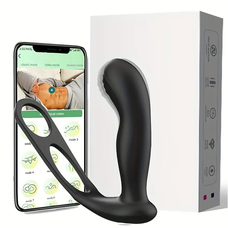 Anal Massage Vibrator Anal Plug Sex Toy Stimulator App Remote Control