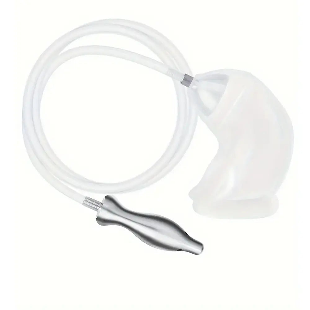 Stainless Steel Dilator Expander Metal Penis Sleeve Anal Butt Enema Plug