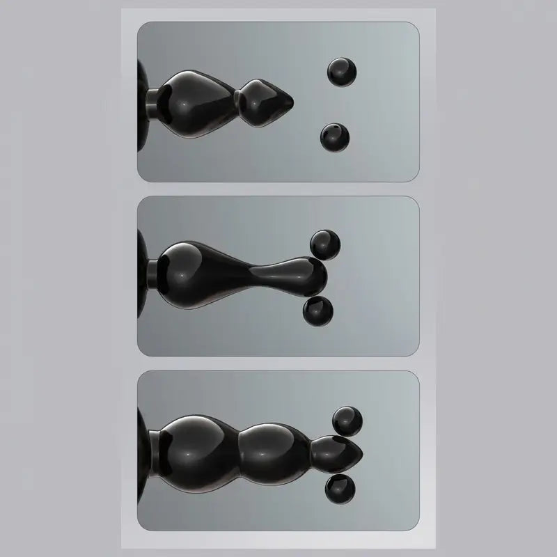 Cylinder SM Anal Plug Hand Washable Anal Beads Accessories