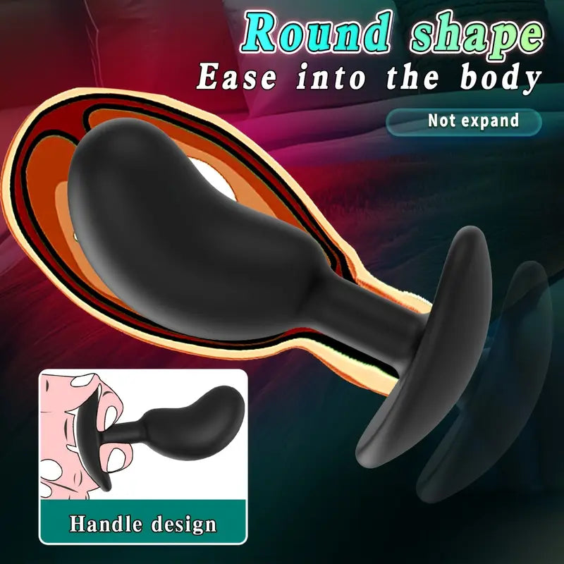 Ergonomic Silicone Anal Plug G-Spot Stimulator Prostate Massager For Men