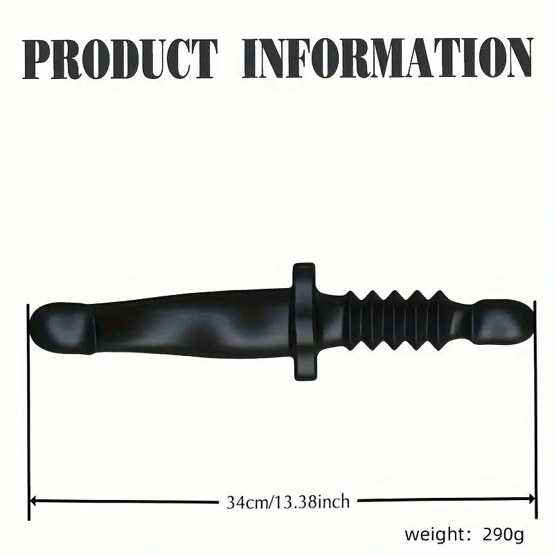 Soft Silicone Double Head Inflatable Anal Plug Expandable Dilator