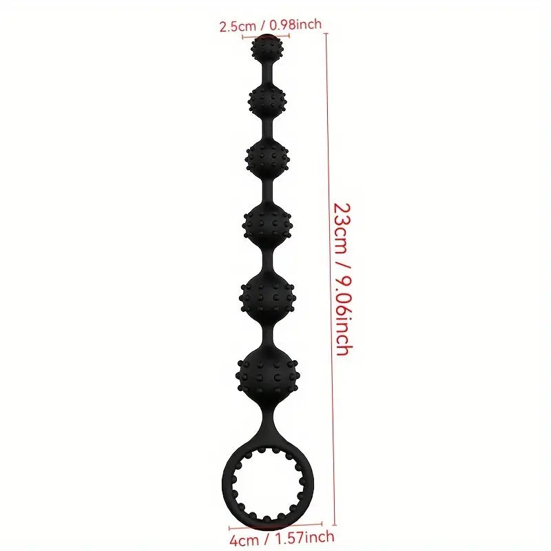 Silicone Gravity Control Anal Bead Toy For Men Adult Toy Accessory