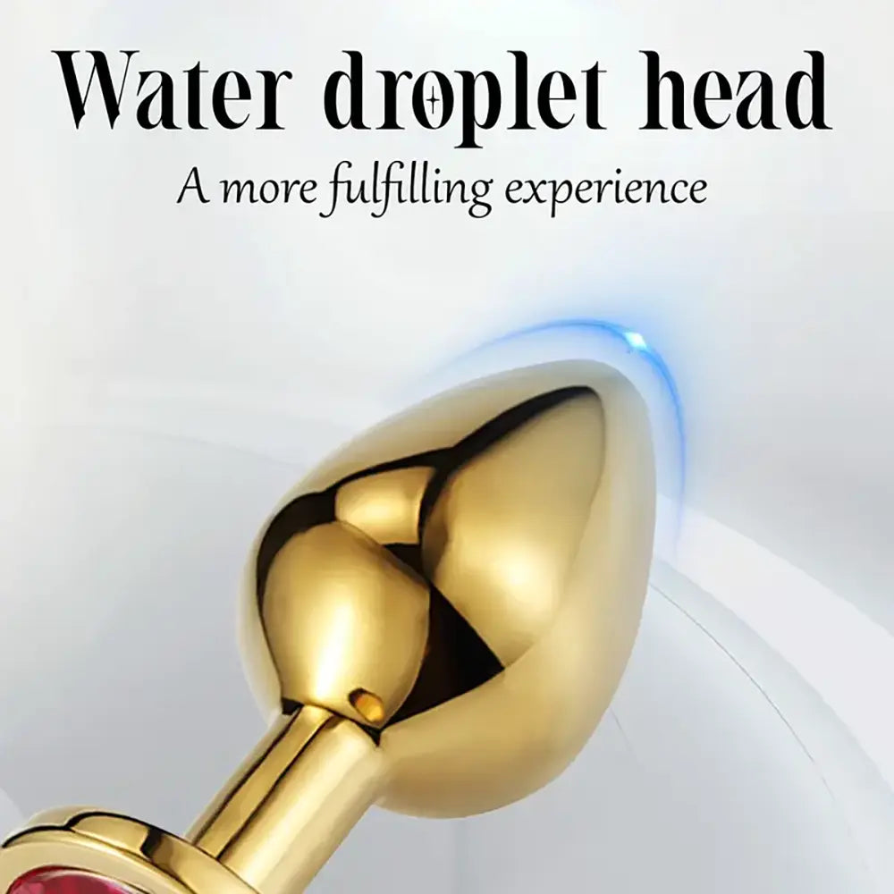 Metal Gem Anal Trainer Exercise Plug For Beginners Experienced Users