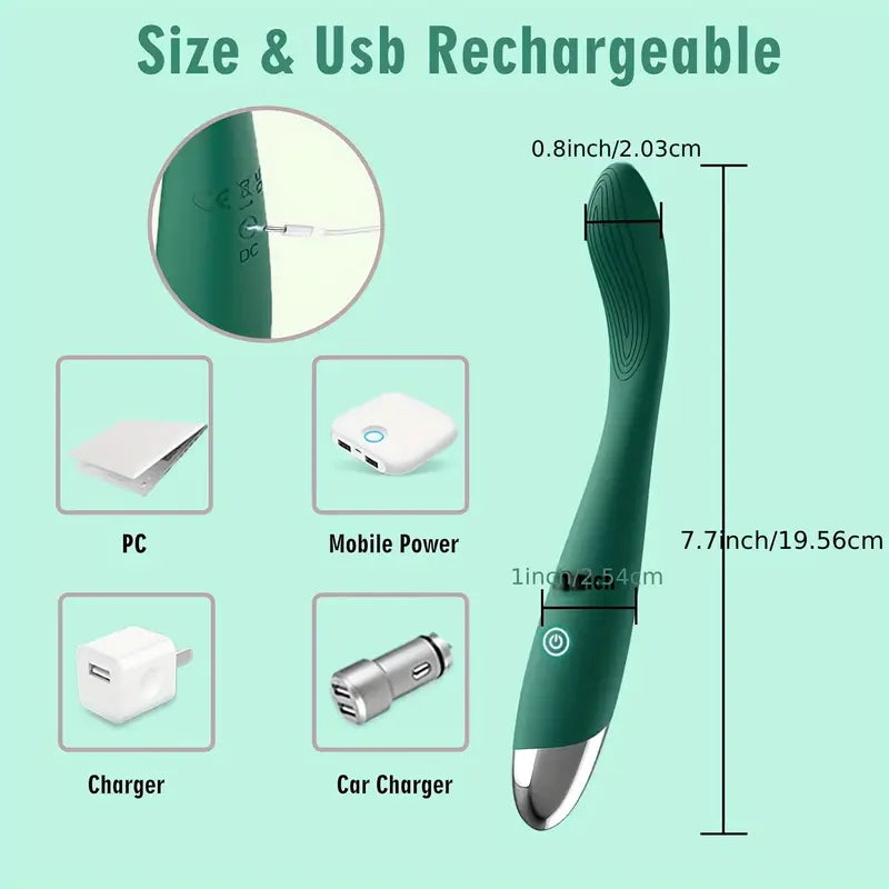 Clitoral Tits Anal Stimulator Dildo With 10 Powerful Vibrating Modes