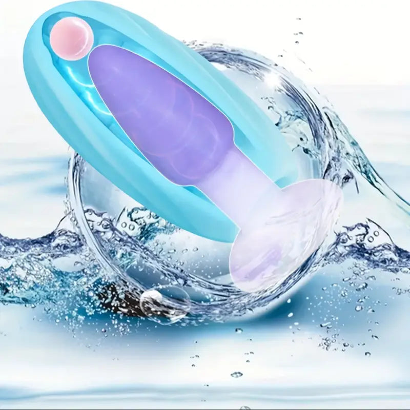Silicone Anal Plug With Strong Suction Cup Prostate Massager Training