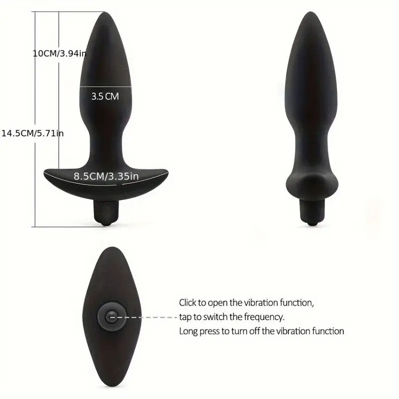 10 Speed Anal Vibrator Anal Prostate Massage Anal Plug Stimulator Vibrator