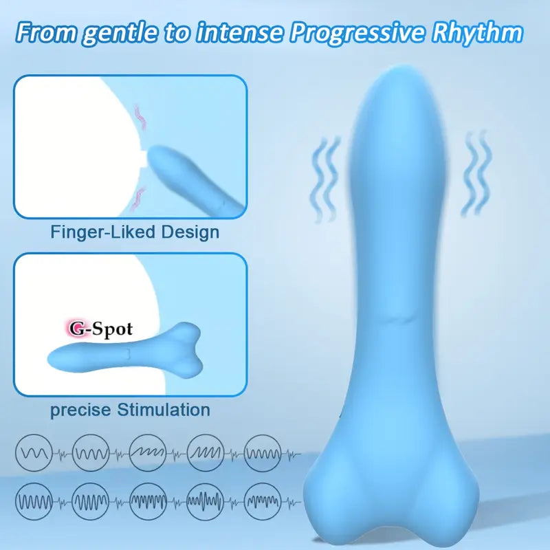 Powerful G-Spot Dildo Vibrator For Deep Insertion 3-Speed 7 Vibration Modes