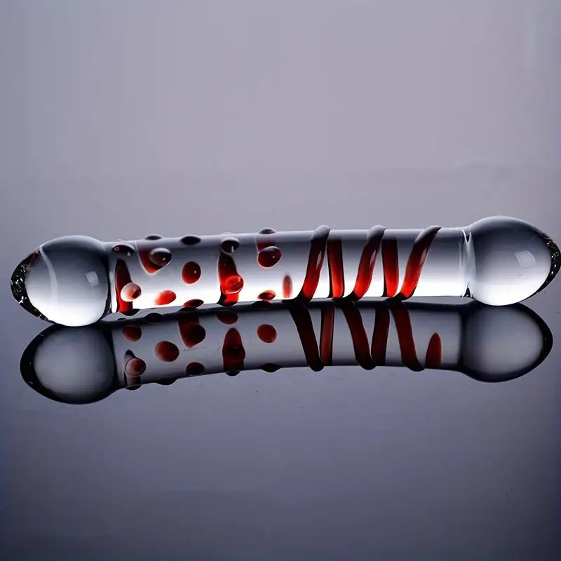 Glass Crystal Masturbation G-spot Butt Anal Pussy Massager Trainer