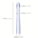 7-Hole Handheld Showerhead Enema Douche Transparent Floor Mount Design