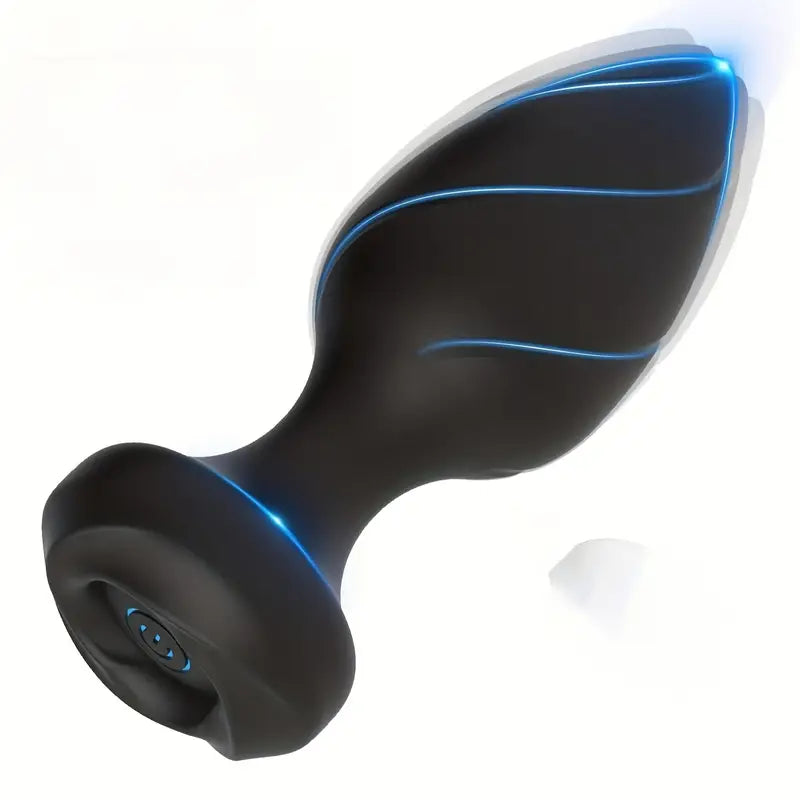Posterior Vibrating Remote Control Anal Plug For Adult G-spot Sex Toy