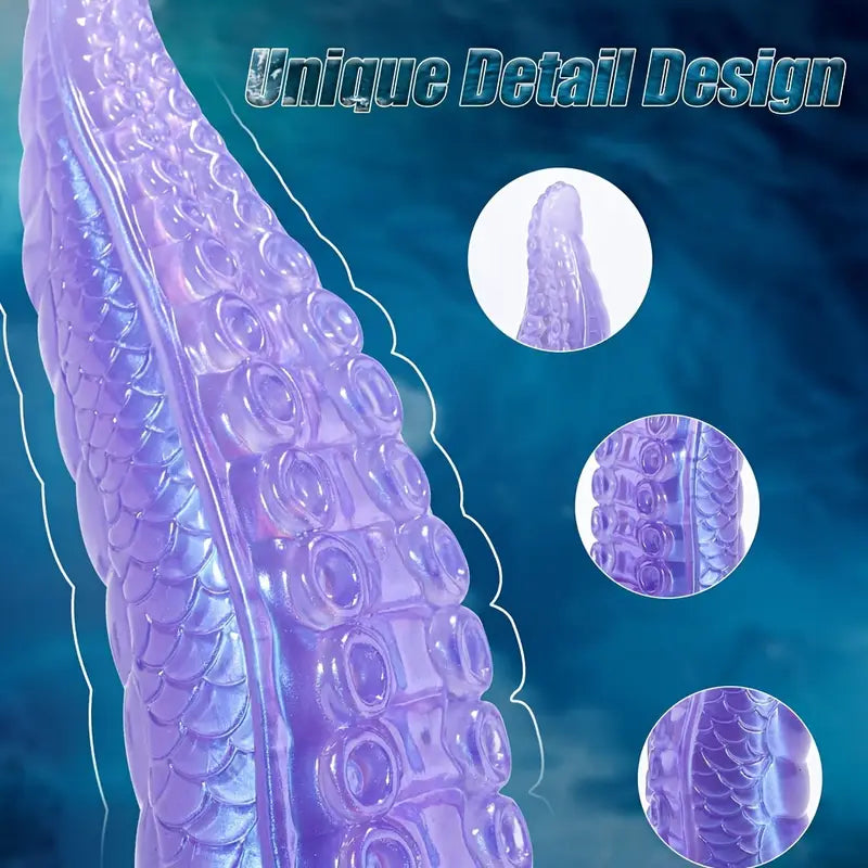9.2in Silicone Octopus Anal Plug Sex Toy Soft Anal Dildo Sm Toy Butt Plug