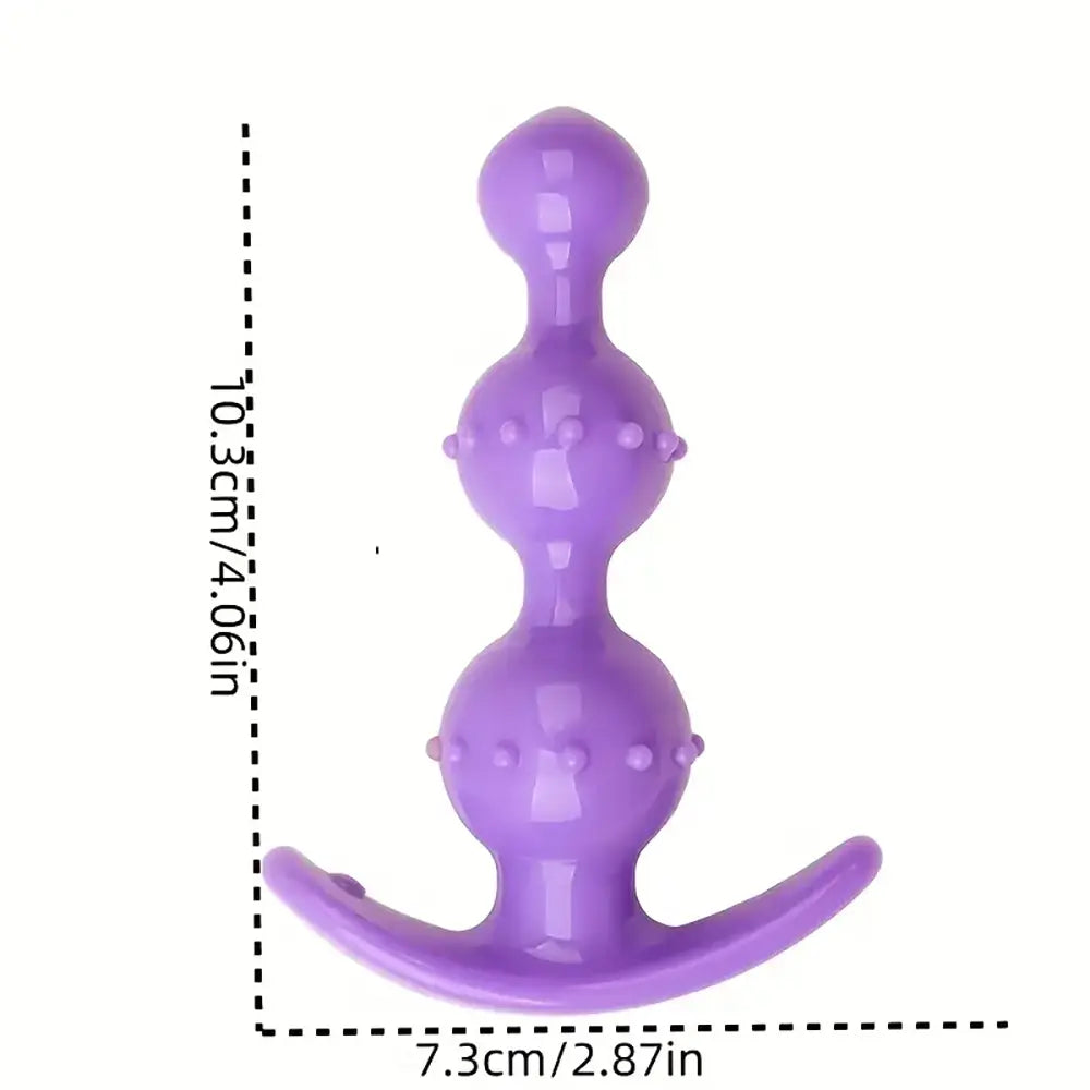 Soft TPE Anal Plug For Expansion Prostate Stimulation For G-Spot Play