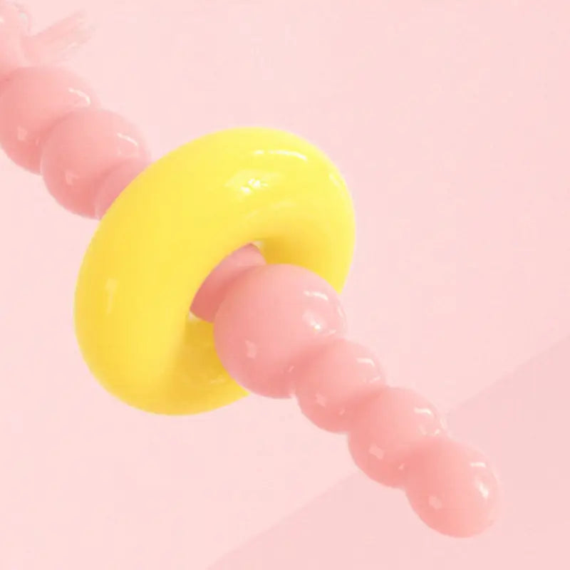 Cartoon Anal Beads Butt Plug G-Spot Stimulator Massager For Women
