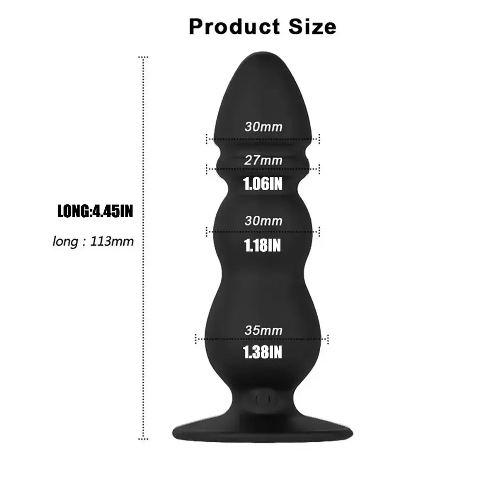 Vibrating Anal Plug 9 Frequency Vibrating Anal Plug Anal Sex Toy