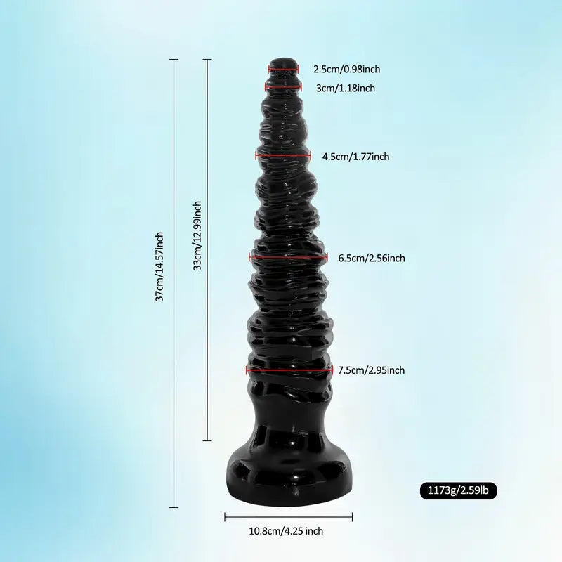 Anal Plug Sex Toy Anal Beads Long Big Black Sex Toy For Anus Exploration
