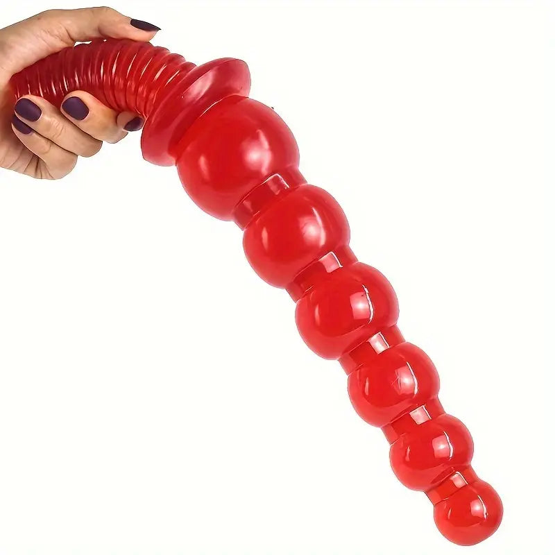 Vaginal G-spot Masturbator Women Fantasy Anal Beads Sex Toy With Handle