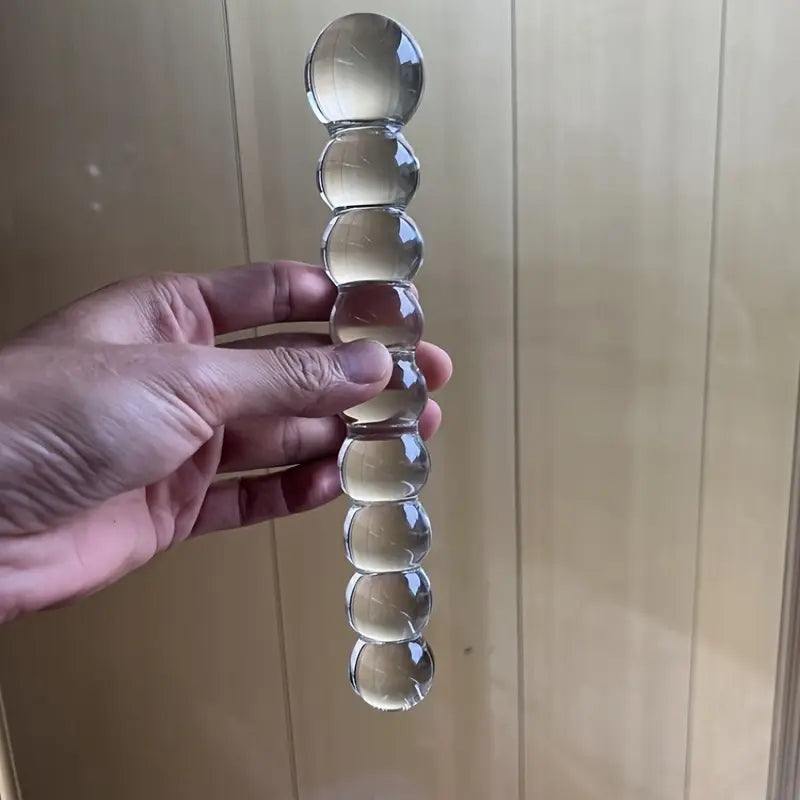 Premium Glass Dildo Anal Beads Butt Plug For Couples Adult Sex Toy