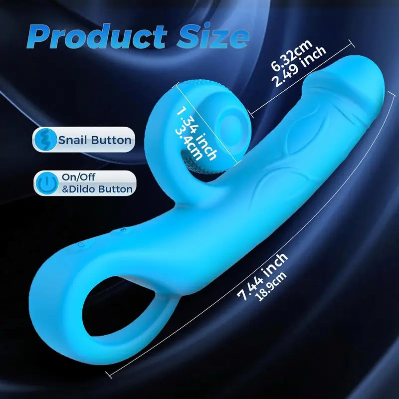 C G Spot Vibrator 4in 1 Stimulator 10+10 Deep Frequency Dildo Vibrator