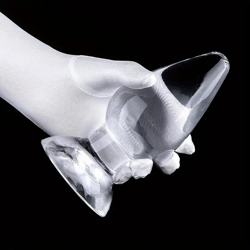 Big Mac Anal Plug Anal Plug High Transparent Crystal Beads Anal Plug