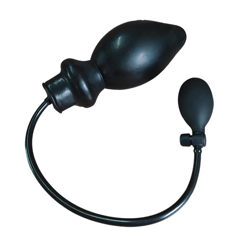 Inflatable Anal Plug Pointed Silicone Butt Plug Adult Dildo Toy For Women