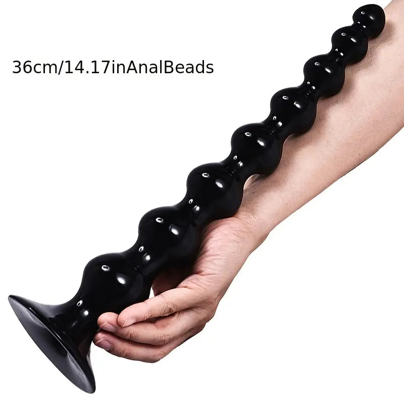 Extra-long Bead (9.84inch/14.17inch) Anal Plug Tail Anal Dilator Sex Toy