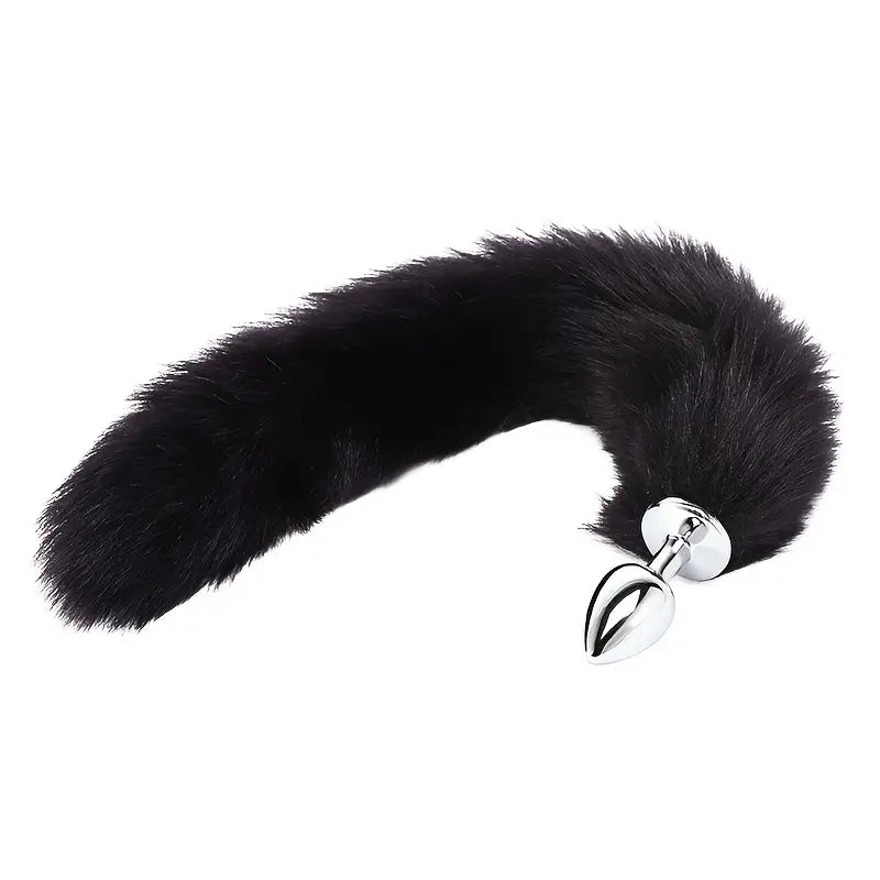 Female Male Dog Tail Butt Plug Alternative Metal Butt Plug Adult Sex Toy