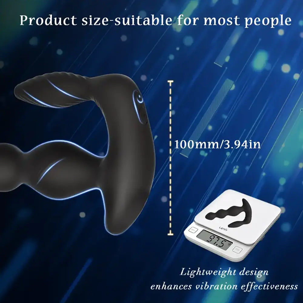 Remote Control Anal Sex Toy Vibrating Butt Plug Women Masturbator