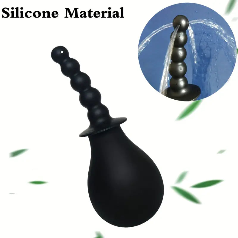 Enema Anal Toy Silicone Bottle Colon Cleanse Detox Connecting Shower