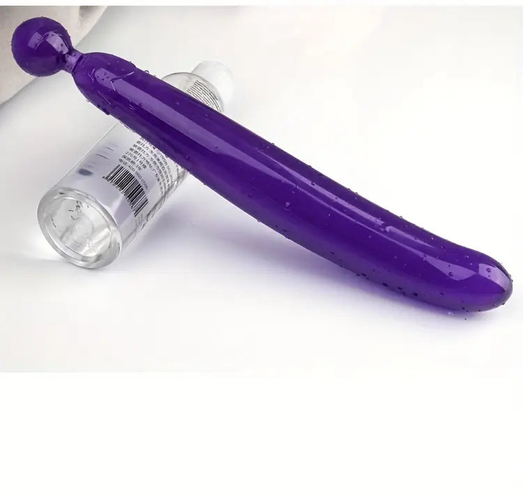 Fruit-Inspired Hidden Butt Plug Decorative PVC Anal Toy in Bright Yellow