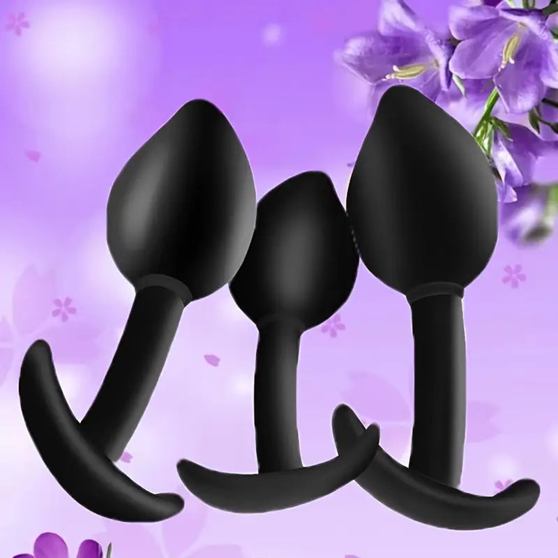 Portable Anal Plug Toy For Men Women Soft Massager Pleasure Accessories