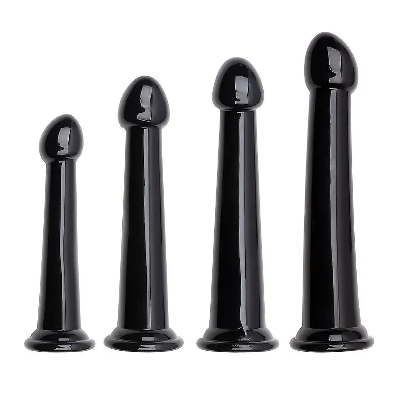 Simulated Penis Sticks With Suction Cup Anal Plug Sphincter Expander