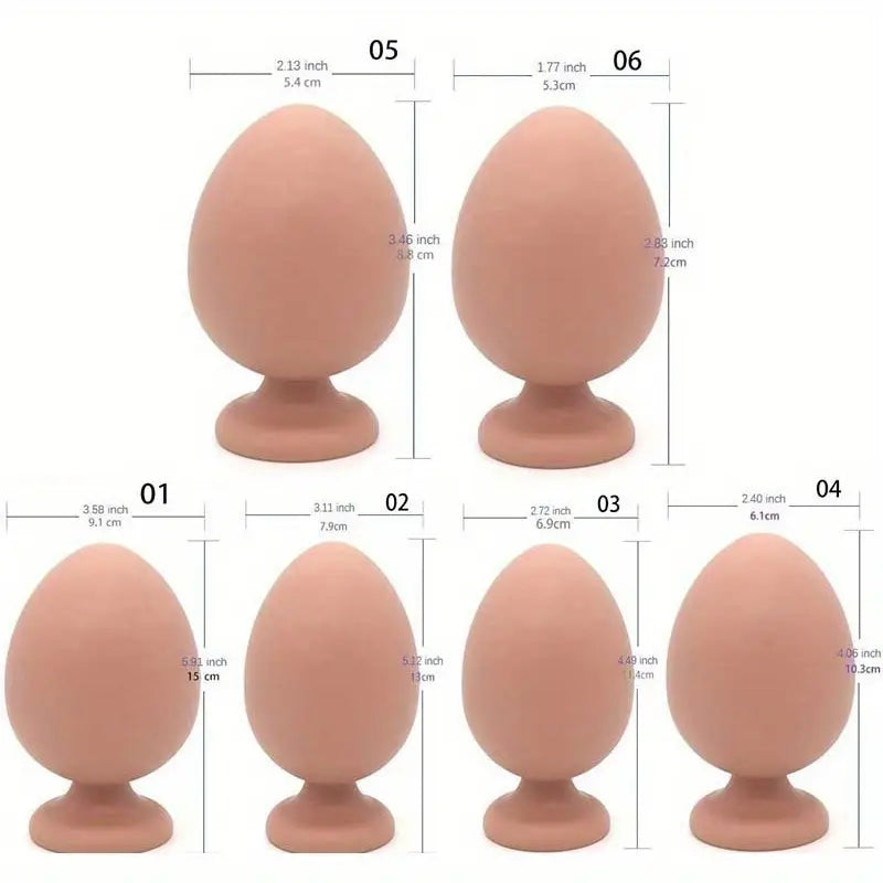 Silicone Anal Plug G Spot Climax Sex Toy Dilator Vaginal Masturbation