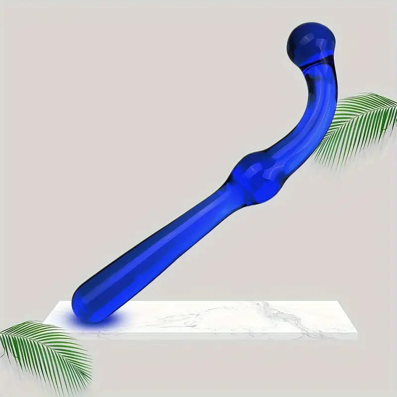 Premium Glass G-Spot Wand 7.6" Anal Prostate Massager Adult Sex Toy