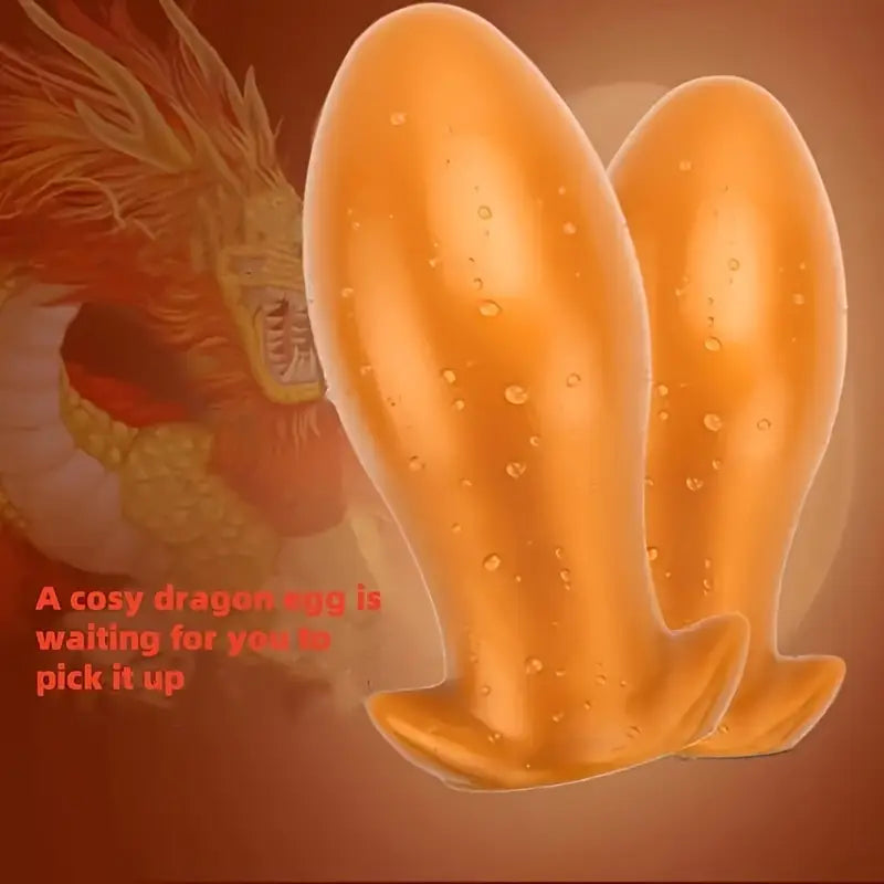 Dragon Egg Silicone Backyard Wear Out Anal Dilator For Women Men